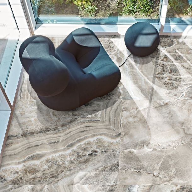 Marble effect tiles